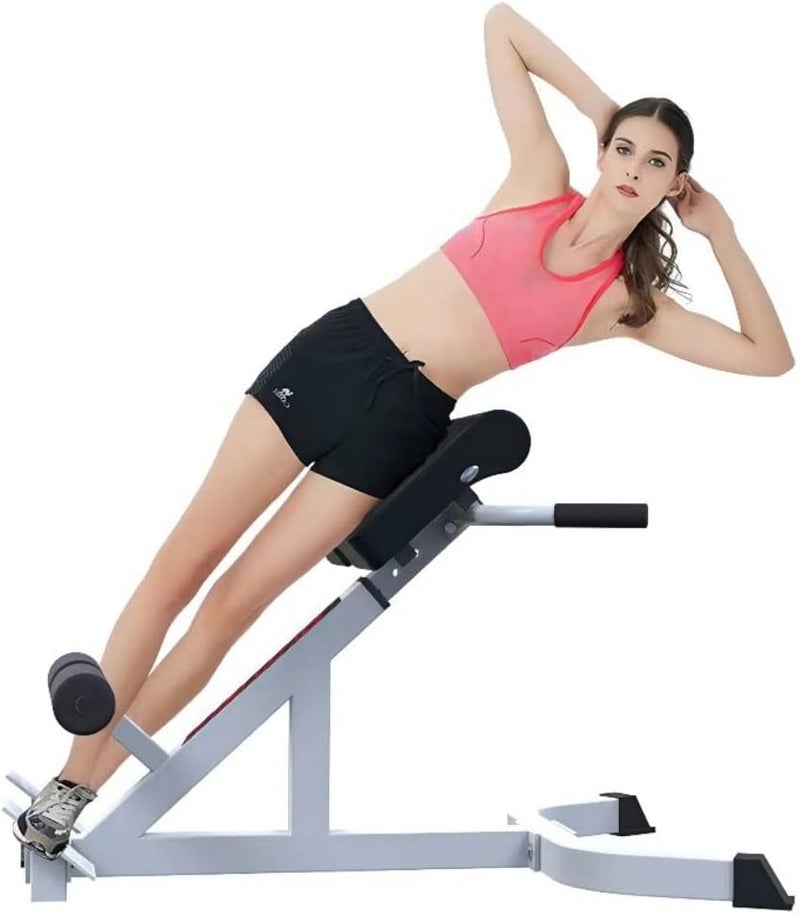 COMMAX Roman Chair Back Hyperextension Bench Adjustable Back Exercise Machine Home Gym Workout Equipment for Abs and Glute - Image 4